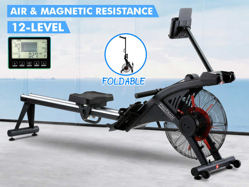 DS Rowing Machine Air & Magnetic System