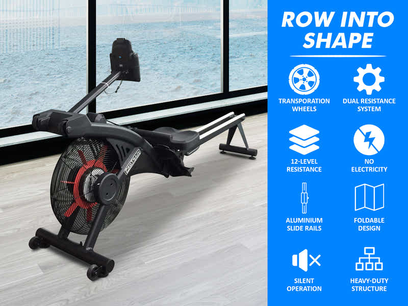 DS Rowing Machine Air & Magnetic System