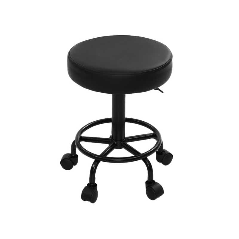 DS NA Round Salon Stool Stools Black Swivel Barber Hair Hydraulic Chairs Lift