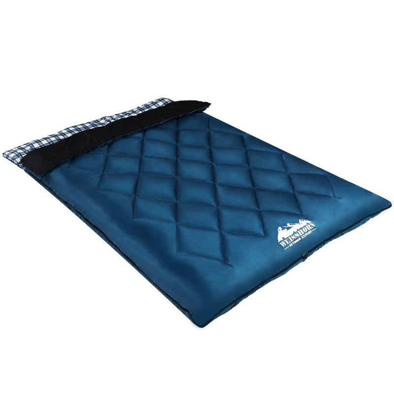 DS NA Weisshorn Sleeping Bag Camping Hiking Tent Outdoor Comfort 5 Degree Navy