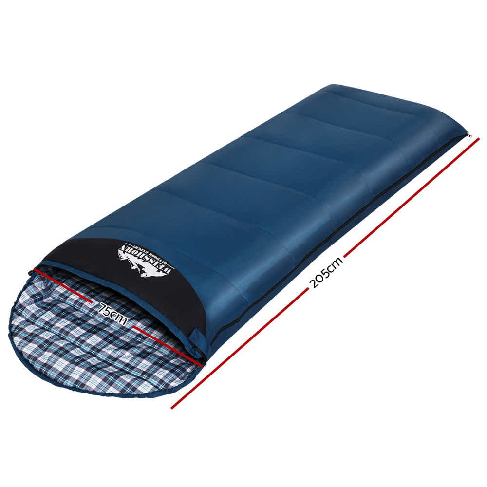 DS NA Weisshorn Sleeping Bag Single Camping Hiking Winter Thermal