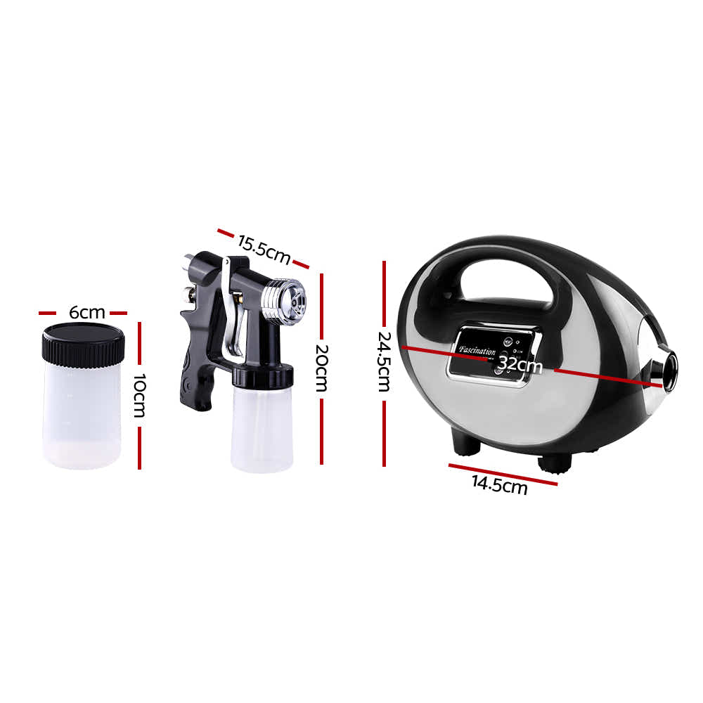 DS NA Professional Spray Tan Machine- Black