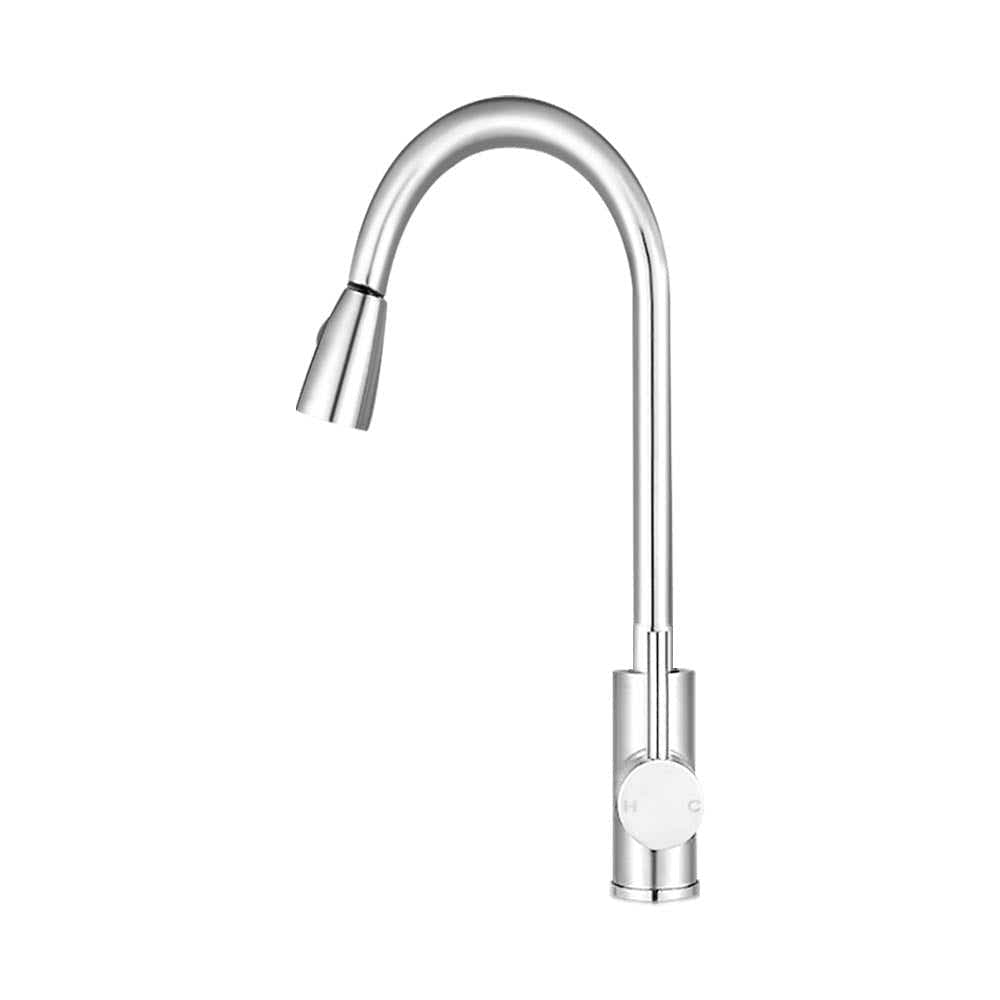 DS NA Cefito Pull-out Mixer Faucet Tap - Silver