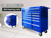 DS Tool Cabinet Roll Cabinet 11 Drawer BLUE