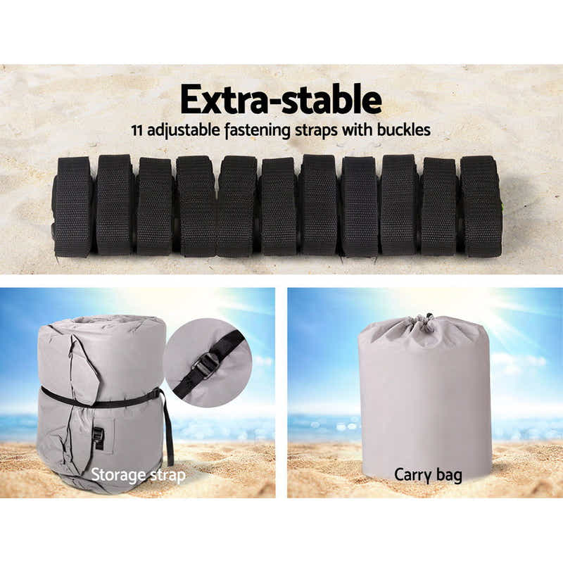 DS NA Seamanship 16-18.5ft Boat Cover Trailerable Marine Grade 600D