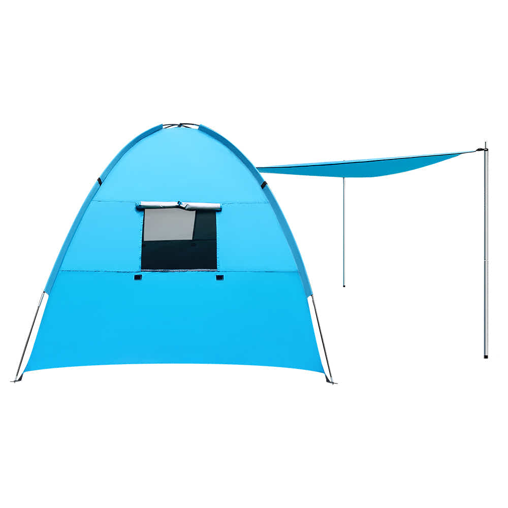 DS NA Camping Tent Beach Tents Hiking Sun Shade Shelter Fishing 2-4 Person