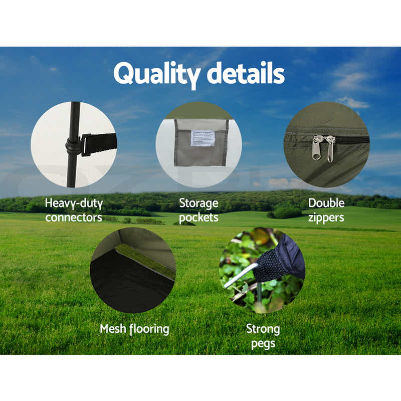 DS NA Shower Tent Outdoor Camping Portable Changing Room Toilet Ensuite