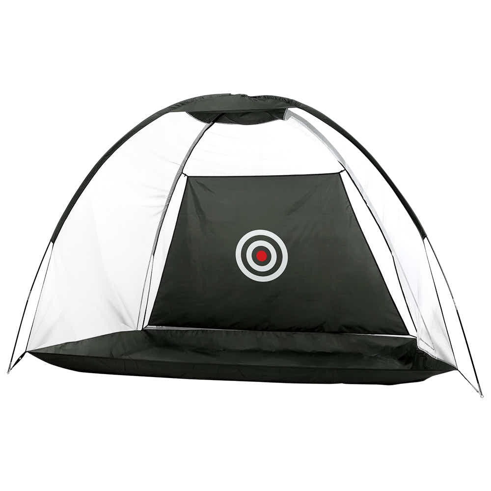 Golf & Soccer Practice Net Tent with Target Mat - 3 m