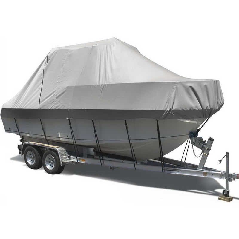 DS NA Seamanship 25-27ft Boat Cover Trailerable Jumbo 600D Marine Heavy Duty