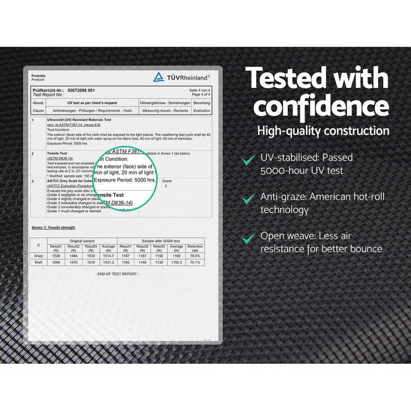 DS NA 4.5FT Trampoline Round Trampolines Kids Enclosure Outdoor Indoor Gift