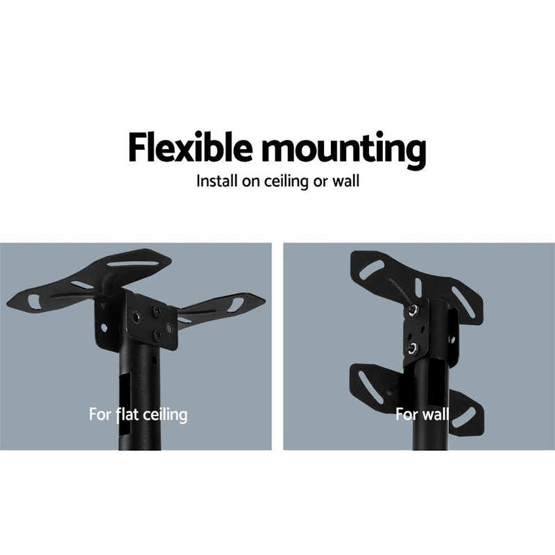 DS NA TV Wall Ceiling Mount Bracket Full Motion Tilt Swivel 32 to 75 inch