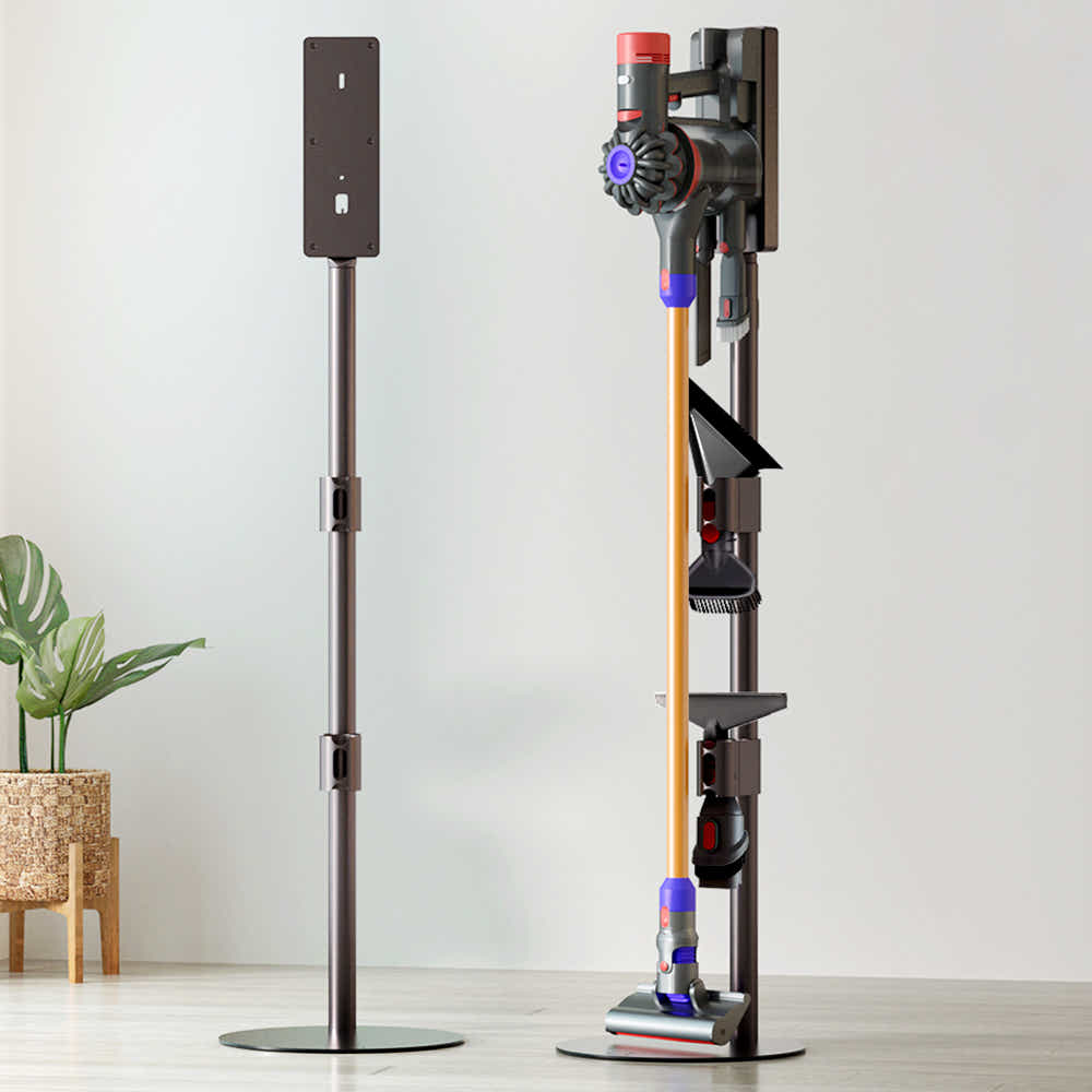 DS NA Freestanding Vacuum Stand Rack For Dyson Cleaner V6 V7 V8 V10 V11 Grey