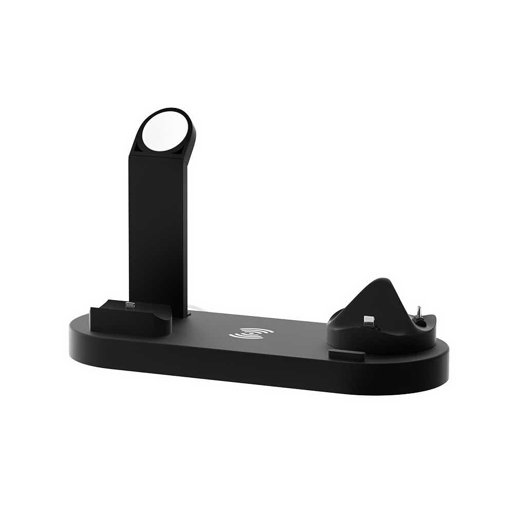 DS NA Devanti 4-in-1 Wireless Charger Multi-function Charging Station for Phone