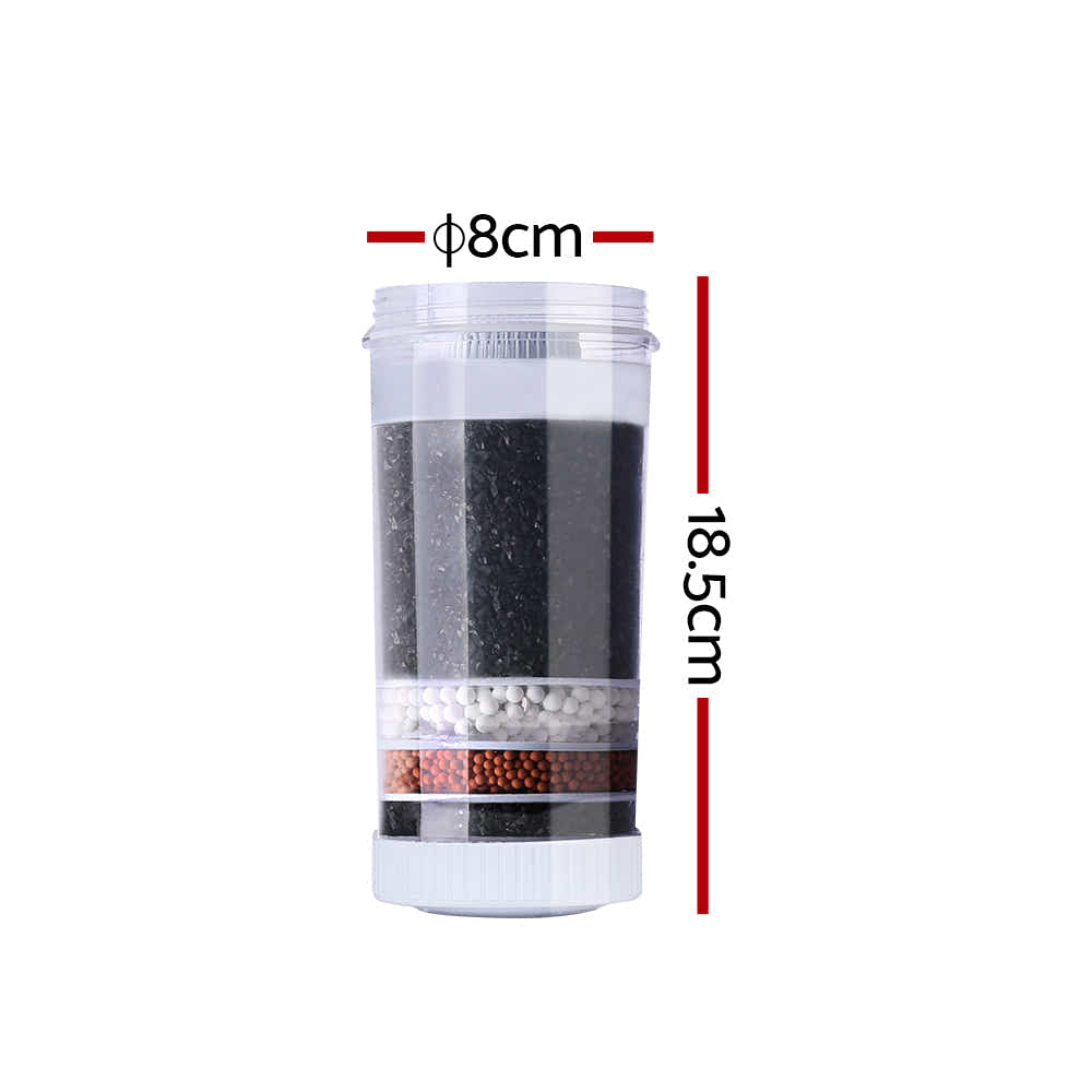 Devanti Water Cooler Dispenser 6-Stage Ceramic Mineral Filter