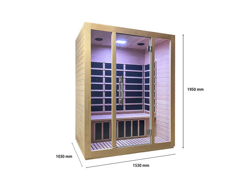 2-3 Person Far infrared Sauna