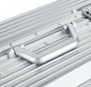 2-piece PC & Aluminum Luggage Set - Silver