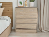Bardalona 4-Drawer Oak