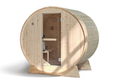 2-4 Person Outdoor Barrel Sauna