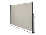 Side awning B 300x200cm Beige