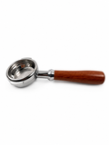DS BS 58mm Bottomless Portafilter with Rosewood Handle