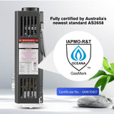 DS BD Maxkon Gas Hot Water Heater 9 in 1 10L Tankless Camping Shower Pump System