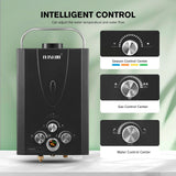 DS BD Maxkon Gas Hot Water Heater Instant Camping Shower System 7 in 1 10L