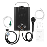 DS BD Maxkon Gas Hot Water Heater Instant Camping Shower System 7 in 1 10L