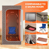DS BD Far Infrared Sauna Tent Foldable Home Dry Heating Spa Box Room RelaxHeated
