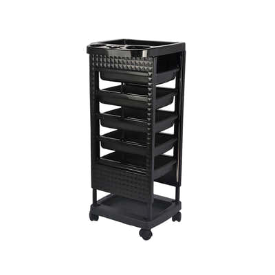 DS BD 6 Tier Hair Salon Trolley Spa Beauty Parlor Hairdressing Tool Rolling