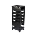 DS BD 6 Tier Hair Salon Trolley Spa Beauty Parlor Hairdressing Tool Rolling