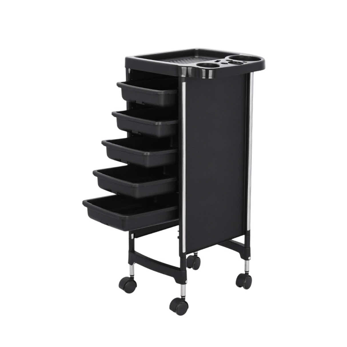 DS BD 6 Tier Hair Salon Trolley Spa Beauty Parlor Hairdressing Tool Rolling Pull