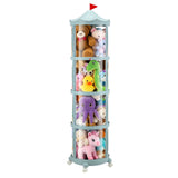 DS BD Kids Toys Storage Tube Box Stuffed Animal Zoo Plush Soft Doll Stuffies