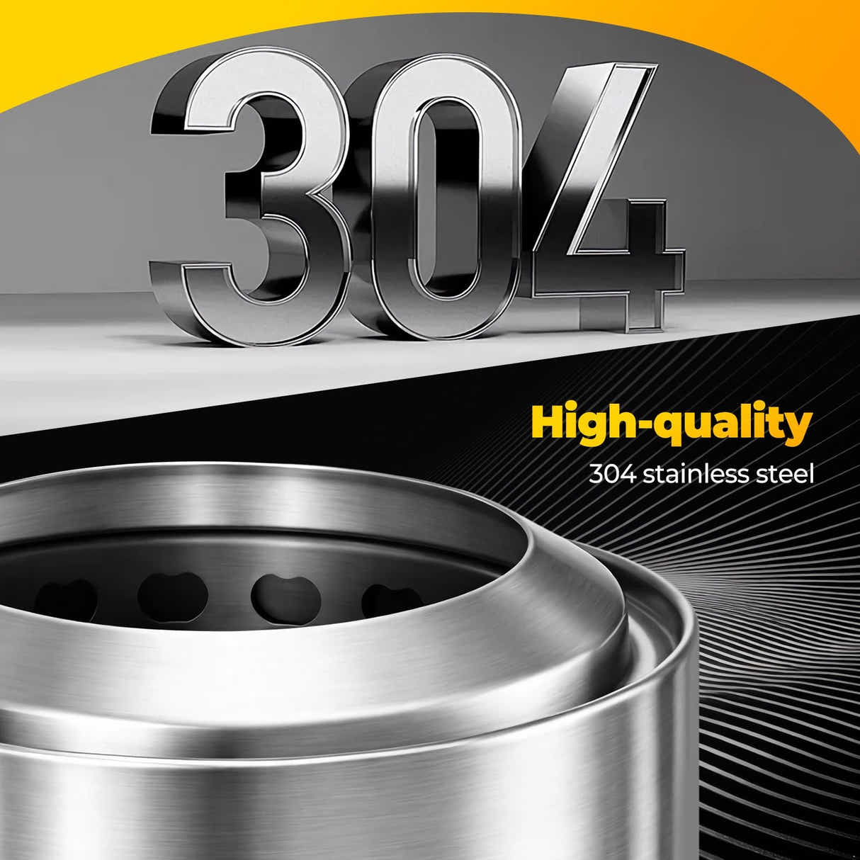 DS BD Wood Burning Stove Fire Pit Smokeless Fireplace Stainless Steel Tabletop