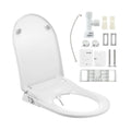 DS BD Non Electric Bidet Toilet Seat WaterMark Certified D Shape Dual Nozzle