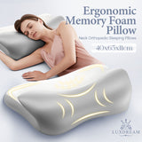 DS BD Memory Foam Cervical Pillow Ergonomic Orthopaedic Contour Neck Support