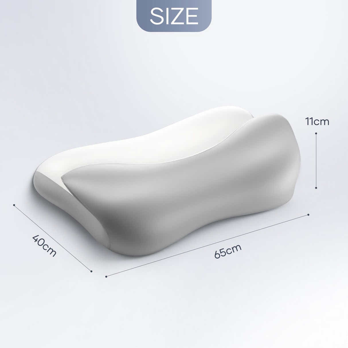 DS BD Memory Foam Cervical Pillow Ergonomic Orthopaedic Contour Neck Support