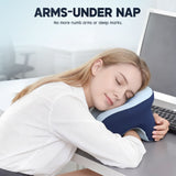 DS BD U Shape Neck Nap Pillow Travel Memory Foam 360-Degree Head Support