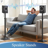 DS BD Floor Rear Speaker Stands Surround Sound Bookshelf Satellite 82.6-106cm