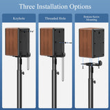 DS BD Floor Rear Speaker Stands Surround Sound Bookshelf Satellite 82.6-106cm