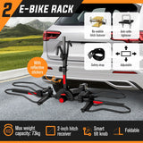 DS BD 2 Ebike Rack Electric Bicycle Carrier Hitch Rear Mount Platform Vehicle