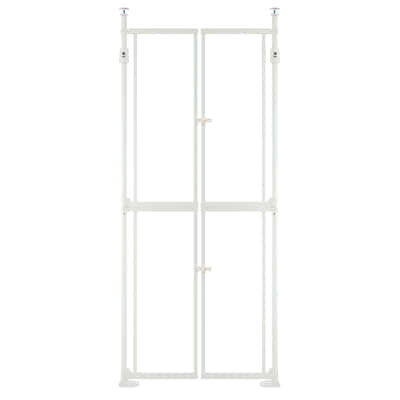 DS BD Retractable Safety Gate Pet Dog Cat Extra Tall Invisible Fence Enclosure