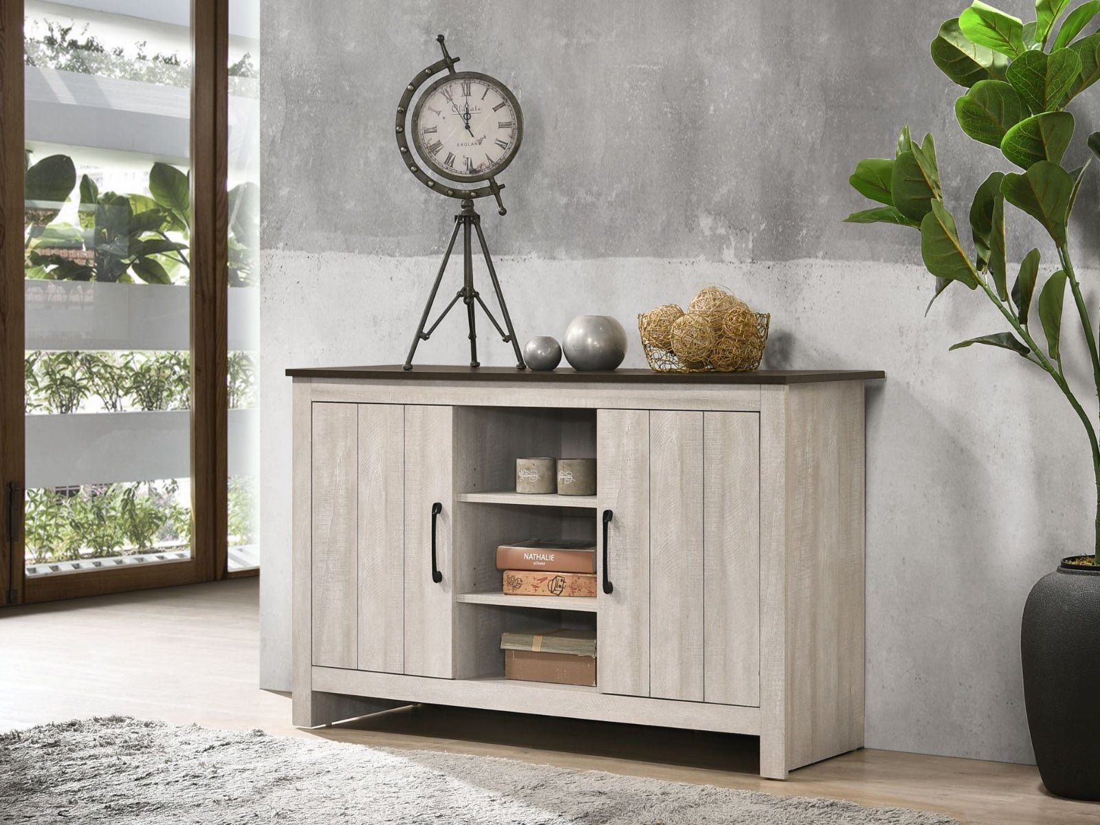 DS Lennart Home Essentials Bundle – Shoe Cabinet & Sideboard Set
