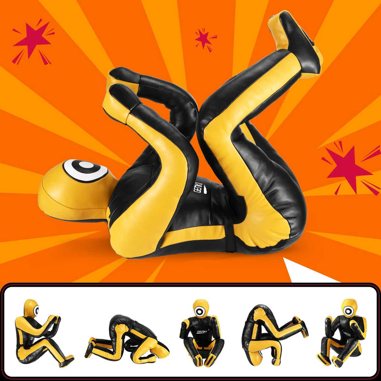 DS BD 170cm Grappling Dummy MMA BJJ Wrestling Jiu Jitsu Boxing Punching Unfilled