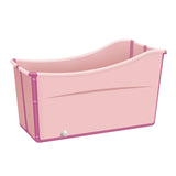 DS BD Large Foldable Bath Tub Bathroom Soaking Freestanding Plastic Collapsible