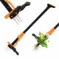 DS BD 4 Claw Stand Up Weeder Puller Garden Weeding Hand Tool Lawn Weed Remover