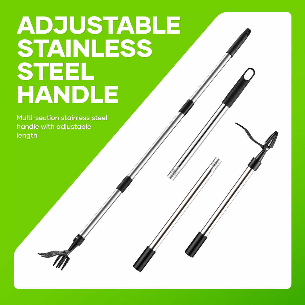 DS BD Stand Up Weed Puller 120cm Garden Lawn Manual Hand Weeding Tool Plant