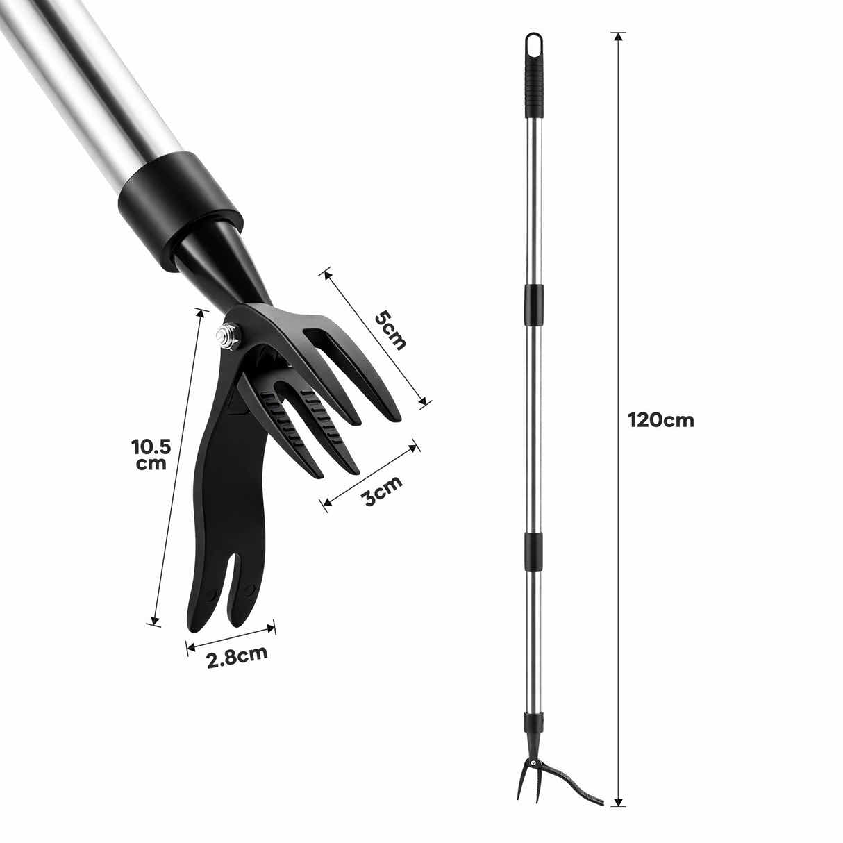 DS BD Stand Up Weed Puller 120cm Garden Lawn Manual Hand Weeding Tool Plant