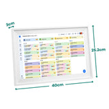 DS BD WiFi Wall Digital Calendar Planner 15.6 Inch Chore Chart Family Meal