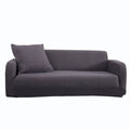 DS BS High Stretch Sofa Couch Slipcover Three Seat-Gray