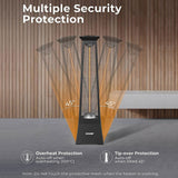DS BD Maxkon 1500W 360° Infrared Patio Heater Electric Freestanding Space Tower